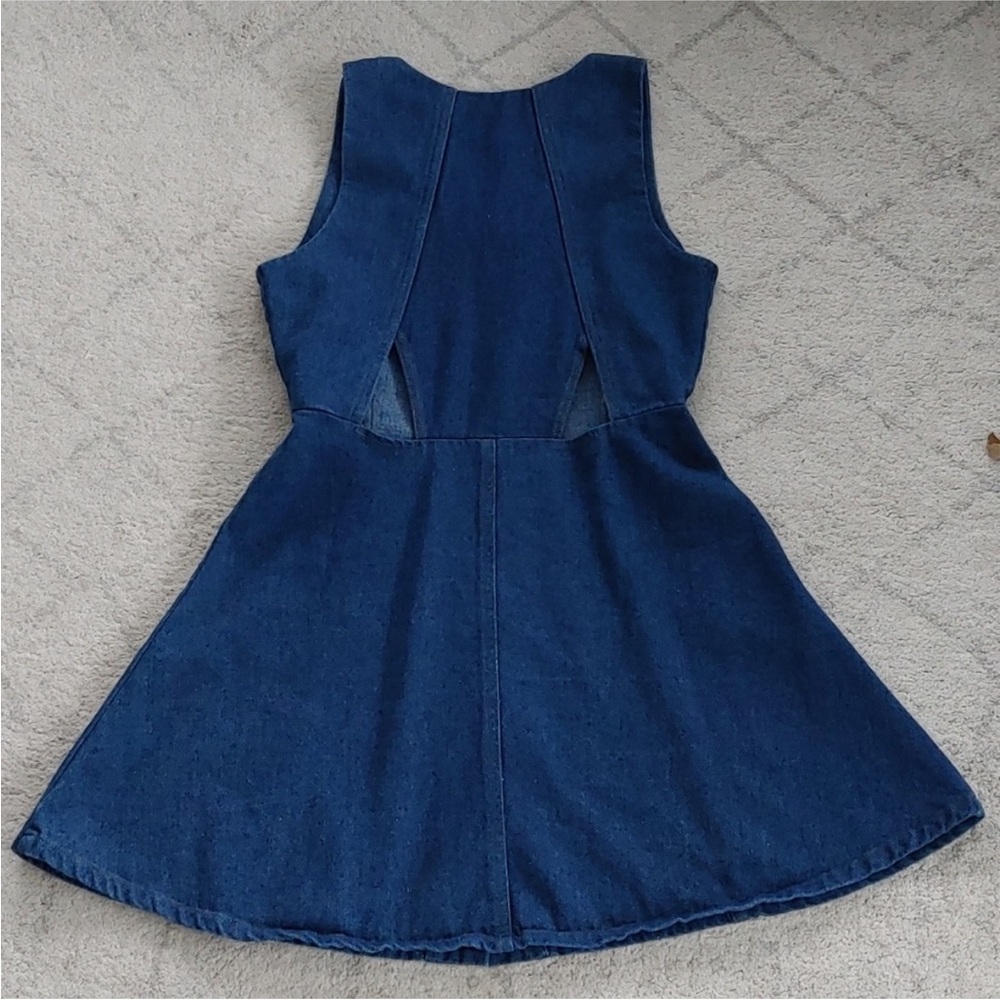 J.O.A. Indigo Denim Dress - Picture 6 of 7